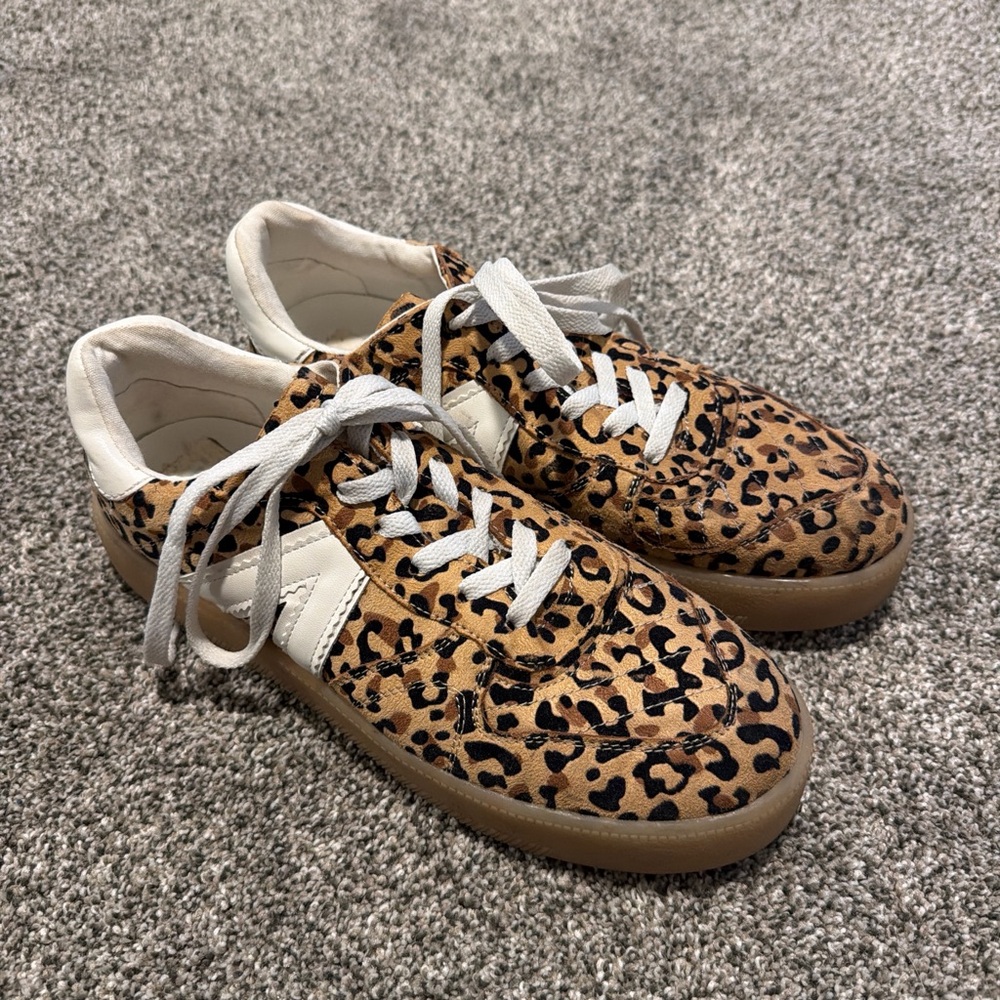 MIA Leopard Print Sneakers